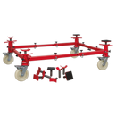 Sealey VMD002 900kg Adjustable 4 Post Vehicle Moving Dolly