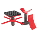 Sealey VMD002 900kg Adjustable 4 Post Vehicle Moving Dolly