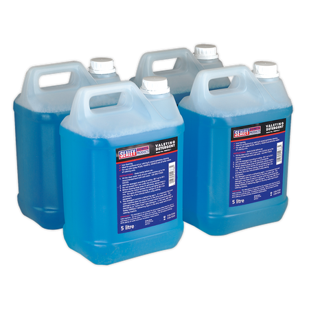 Sealey VMR925 5L Carpet/Upholstery Detergent - Pack of 4