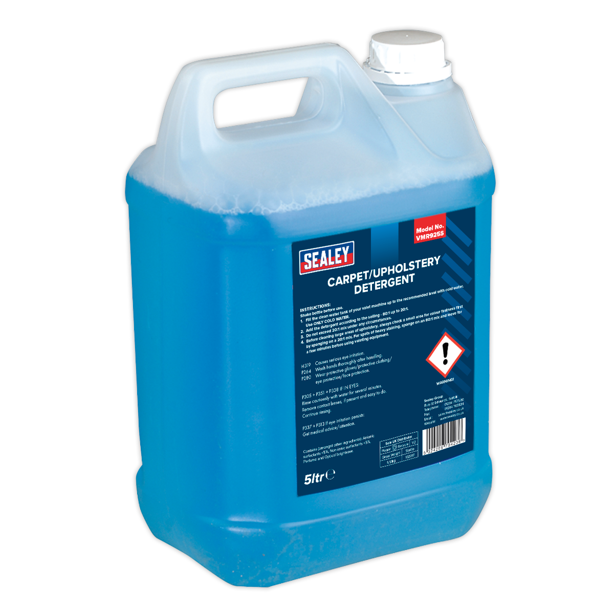 Sealey VMR925S 5L Carpet/Upholstery Detergent