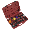 Sealey VS001 20pc Cooling System Pressure Tester Kit