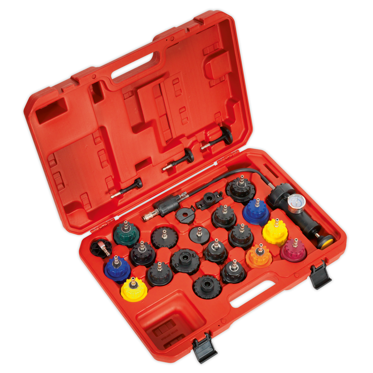 Sealey VS0011 25pc Cooling System Pressure Test Kit