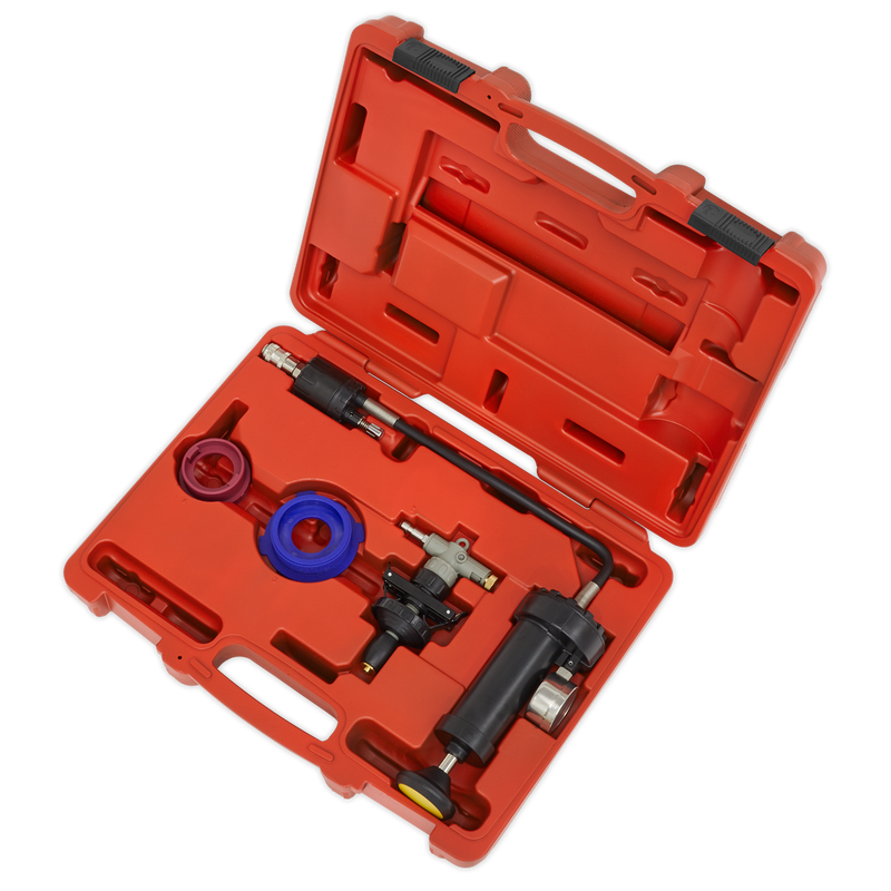 Sealey VS0012 4pc Cooling System Pressure Test Kit