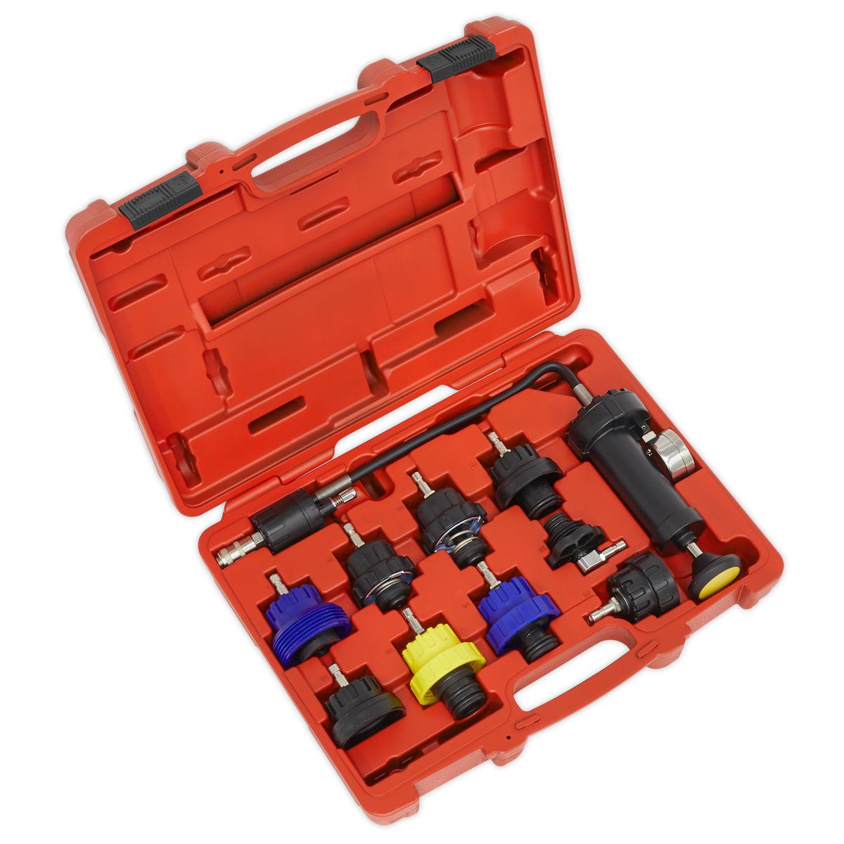Sealey VS0013 10pc Cooling System Pressure Test Kit