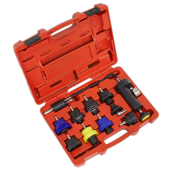 Sealey VS0013 10pc Cooling System Pressure Test Kit