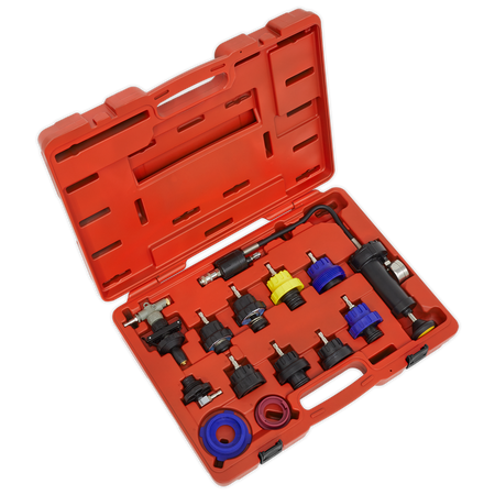 Sealey VS0014 13pc Cooling System Pressure Test Kit