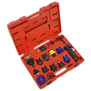 Sealey VS0014 13pc Cooling System Pressure Test Kit