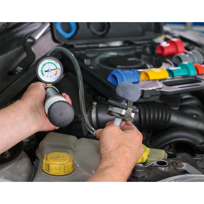 Sealey VS0031 Cooling System & Cap Testing Kit