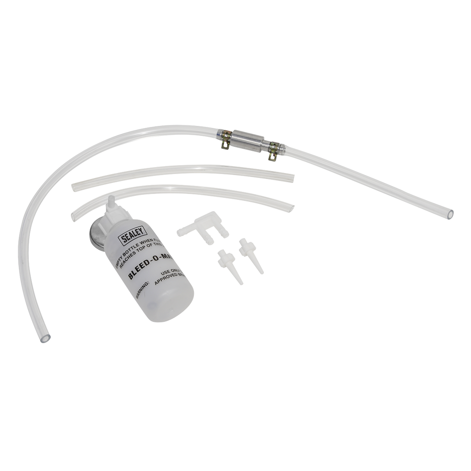 Sealey VS02011 Brake Bleeder Set with Container