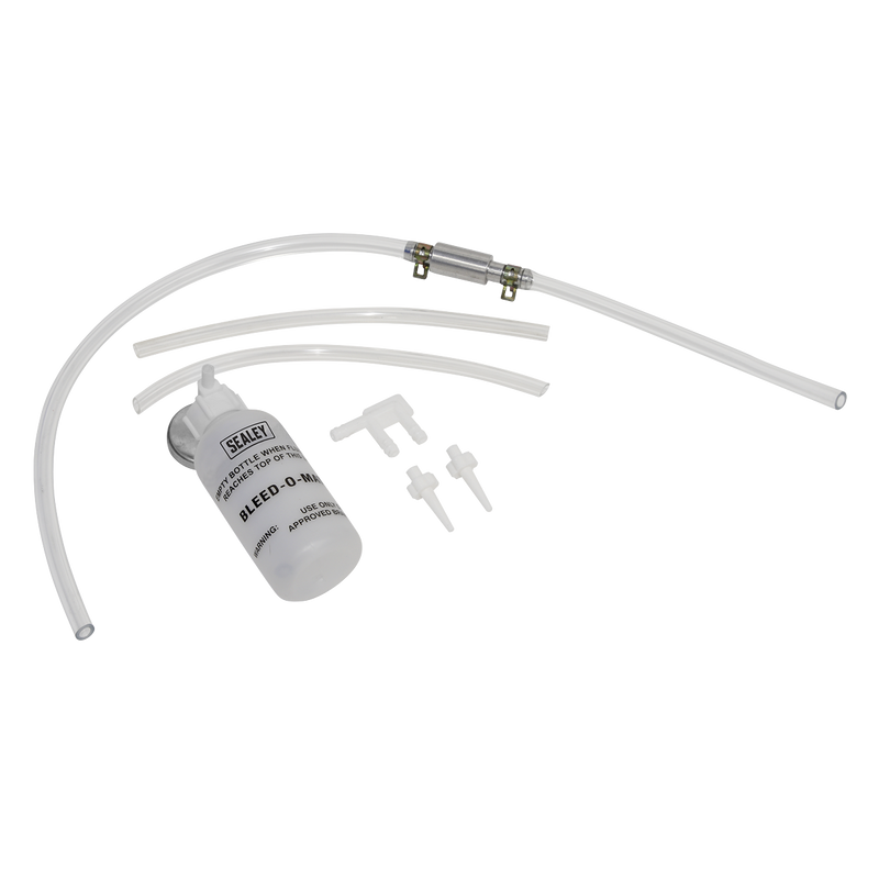 Sealey VS02011 Brake Bleeder Set with Container