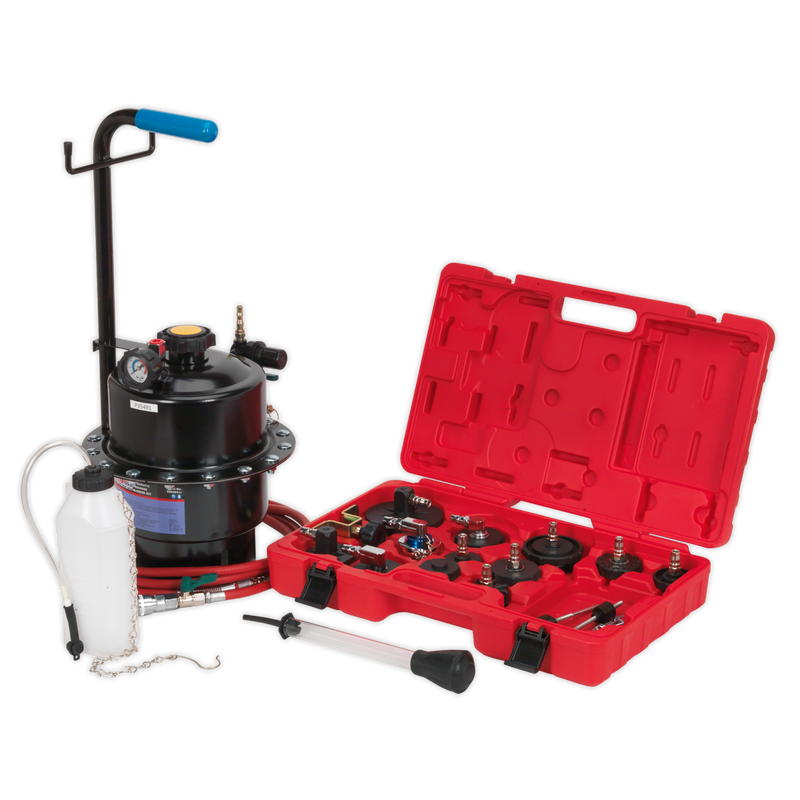 Sealey VS0204 Pneumatic Brake & Clutch Pressure Bleeder Kit