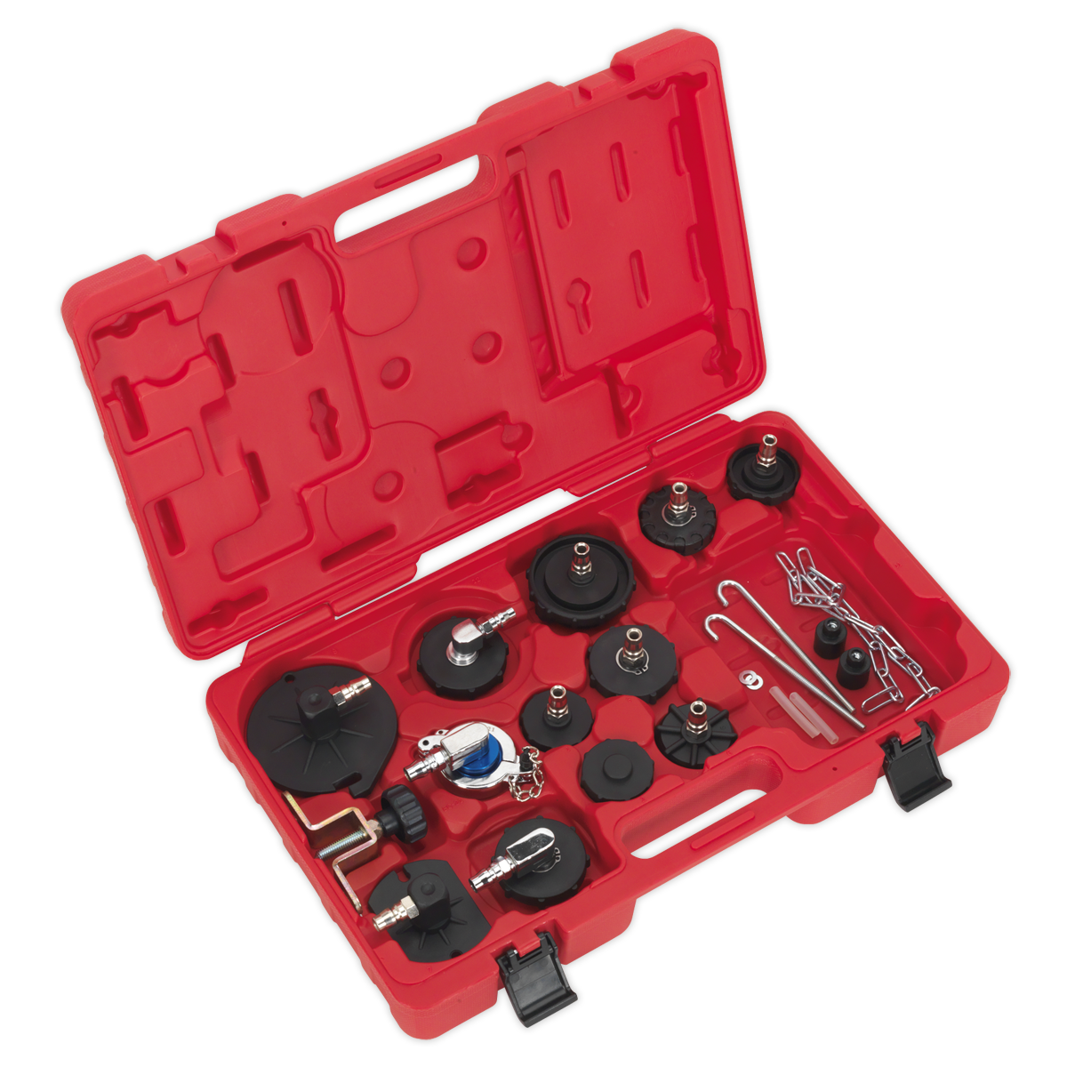 Sealey VS0204B Brake & Clutch Bleeder Cap Set