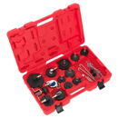 Sealey VS0204B Brake & Clutch Bleeder Cap Set