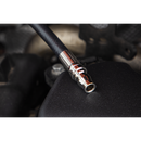 Sealey VS0204C4 Brake Pressure Bleeder Cap 45mm - Connector With Hose 90 degree