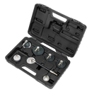 Sealey VS0204C 7pc Brake & Clutch Pressure Bleeder Cap Set