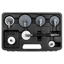 Sealey VS0204C 7pc Brake & Clutch Pressure Bleeder Cap Set