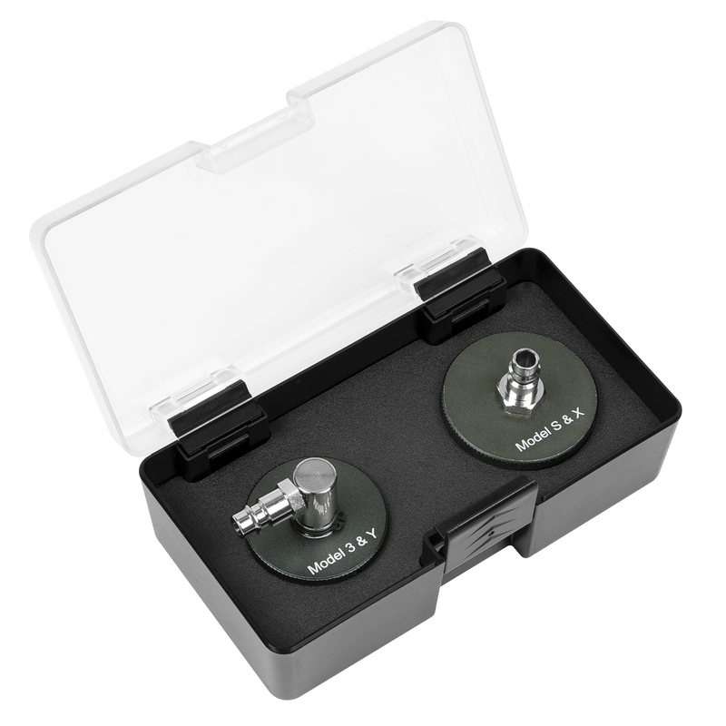 Sealey VS0204T Tesla - Brake Pressure Bleeder Cap Set