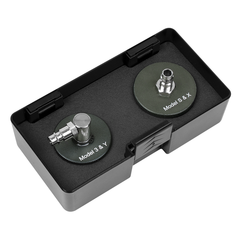 Sealey VS0204T Tesla - Brake Pressure Bleeder Cap Set