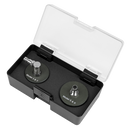 Sealey VS0204T Tesla - Brake Pressure Bleeder Cap Set