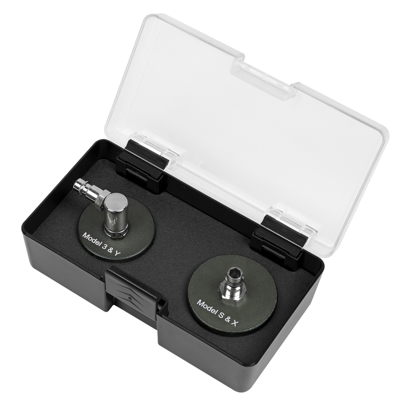 Sealey VS0204T Tesla - Brake Pressure Bleeder Cap Set
