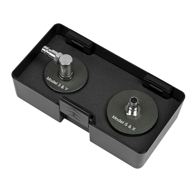 Sealey VS0204T Tesla - Brake Pressure Bleeder Cap Set