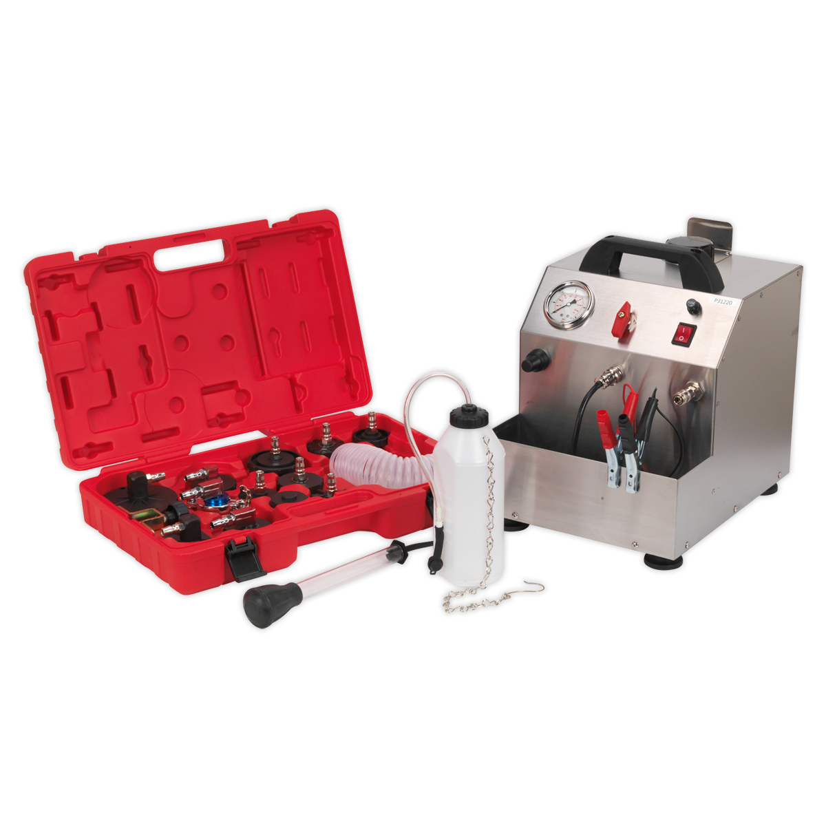 Sealey VS0207 12V Brake & Clutch Pressure Bleeding Kit