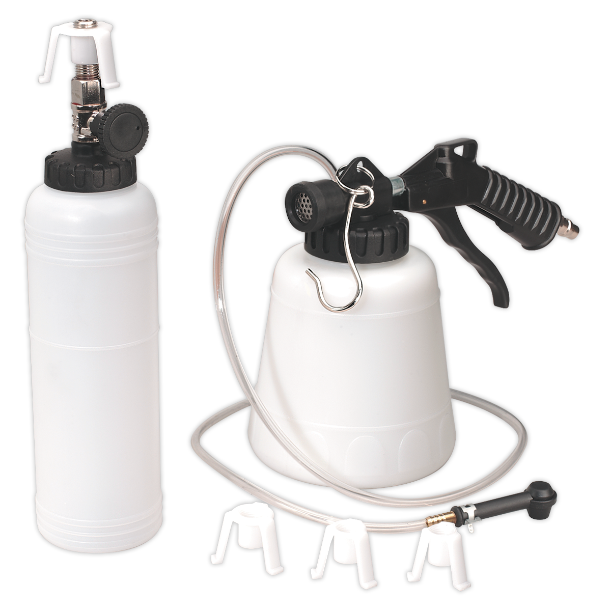 Sealey VS021 Pneumatic Vacuum Brake & Clutch Bleeder Kit with Replenishment System
