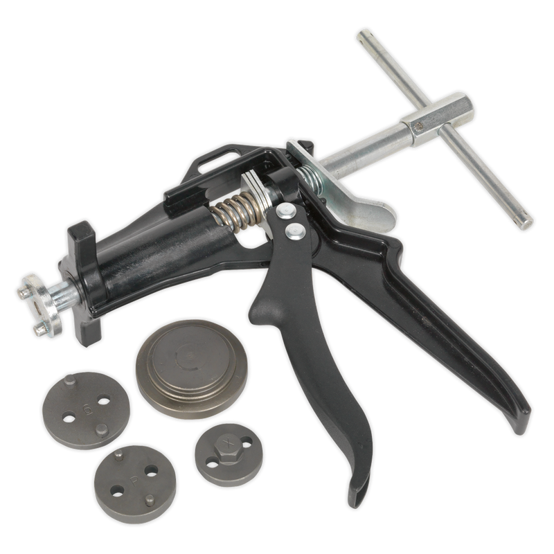 Sealey VS0211 5pc Brake Piston Wind-Back Tool Kit