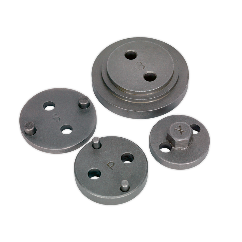 Sealey VS0211 5pc Brake Piston Wind-Back Tool Kit