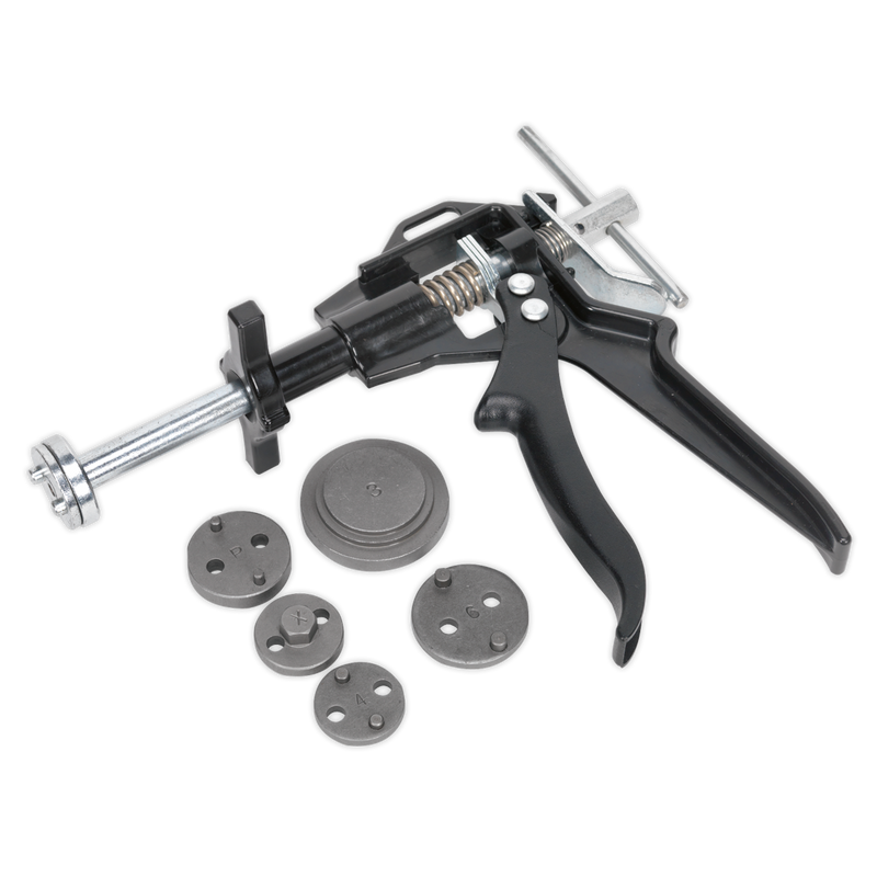 Sealey VS0211 5pc Brake Piston Wind-Back Tool Kit