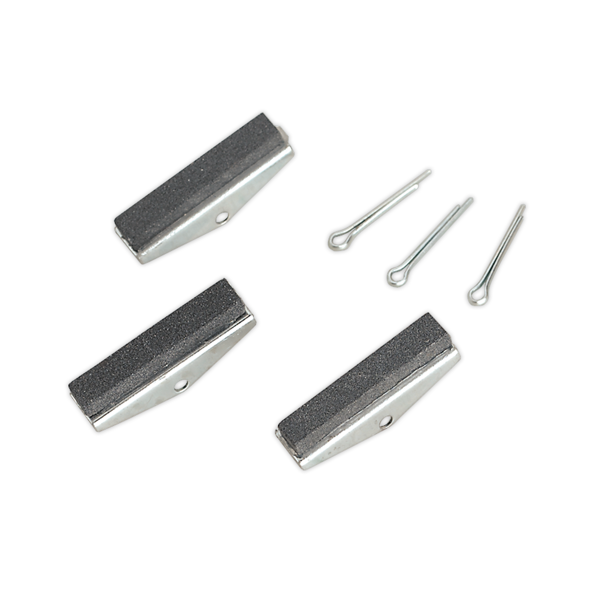 Sealey VS0221 Cylinder Hone Stone Set 3 x 1-1/8" Medium