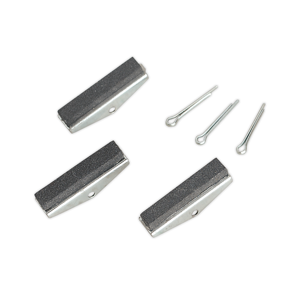 Sealey VS0221 Cylinder Hone Stone Set 3 x 1-1/8" Medium