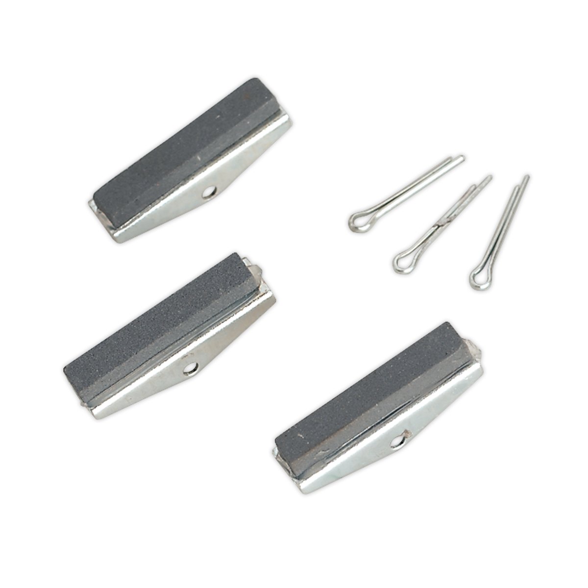 Sealey VS0222 Cylinder Hone Stone Set 3 x 1-1/8" Fine