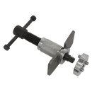 Sealey VS0247 Left-Handed Brake Piston Wind-Back Tool with Double Adaptor