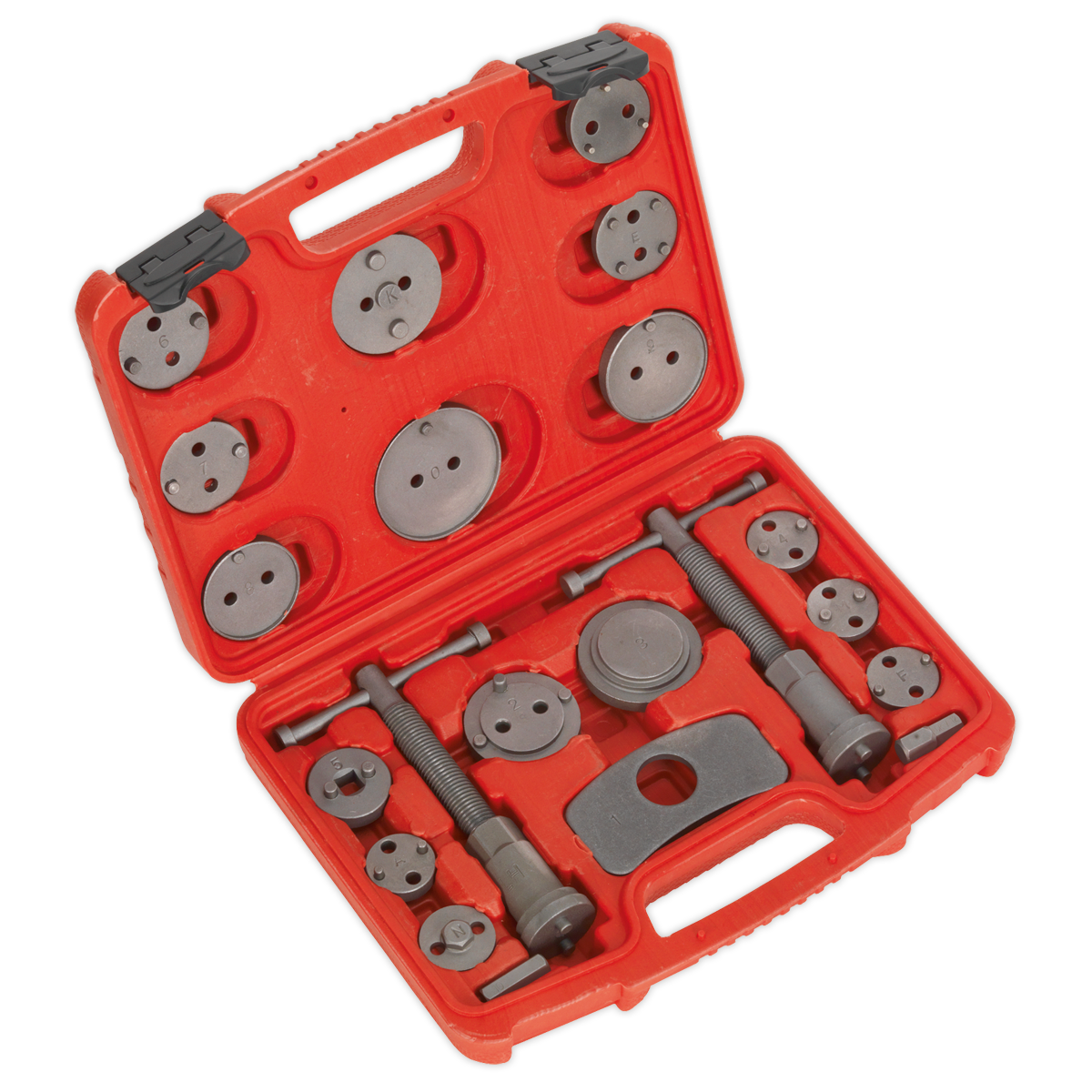 Sealey VS0282 21pc Brake Piston Wind-Back Tool Kit