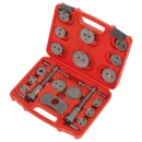 Sealey VS0282 21pc Brake Piston Wind-Back Tool Kit