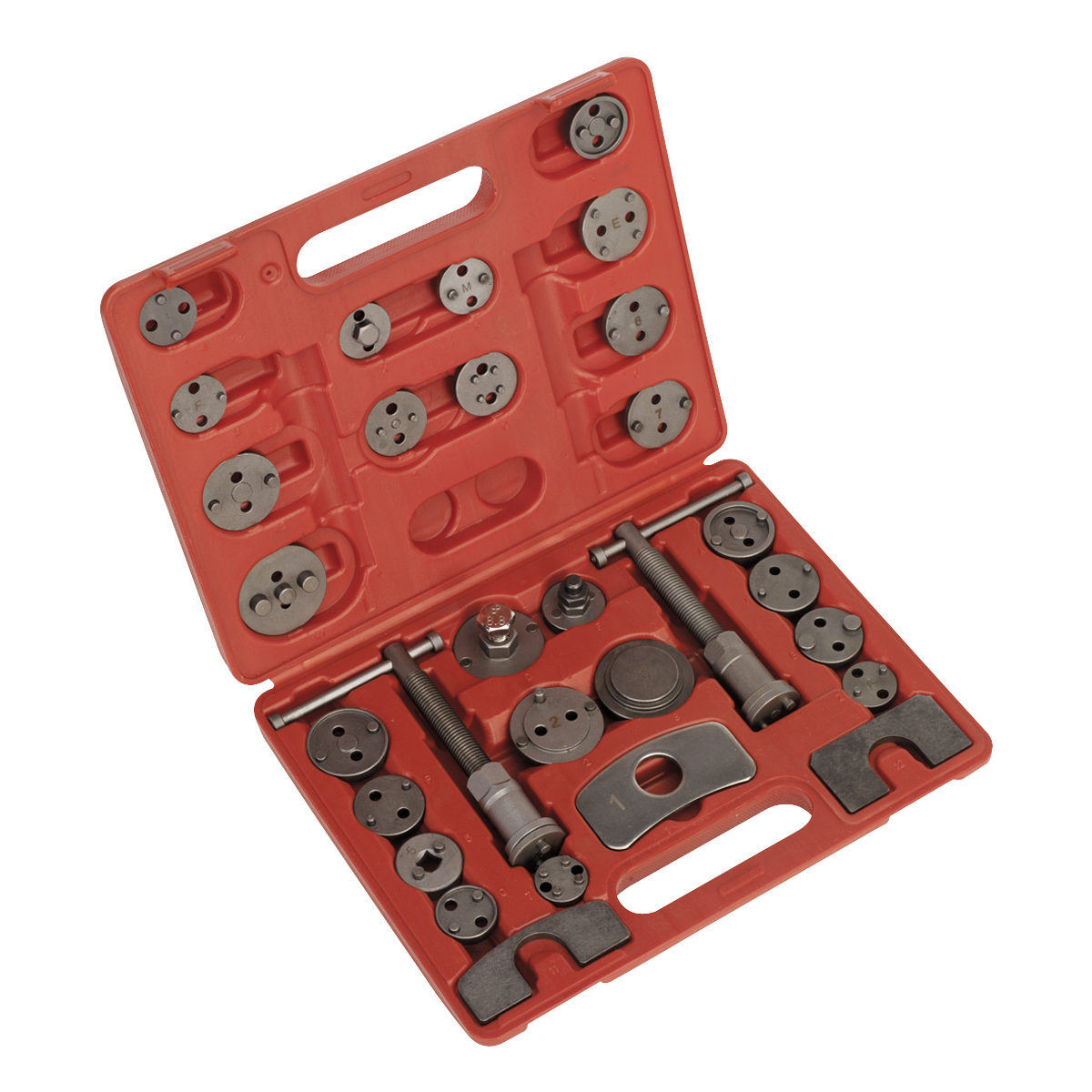 Sealey VS0285 30pc Brake Piston Wind-Back Tool Kit