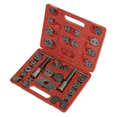 Sealey VS0285 30pc Brake Piston Wind-Back Tool Kit
