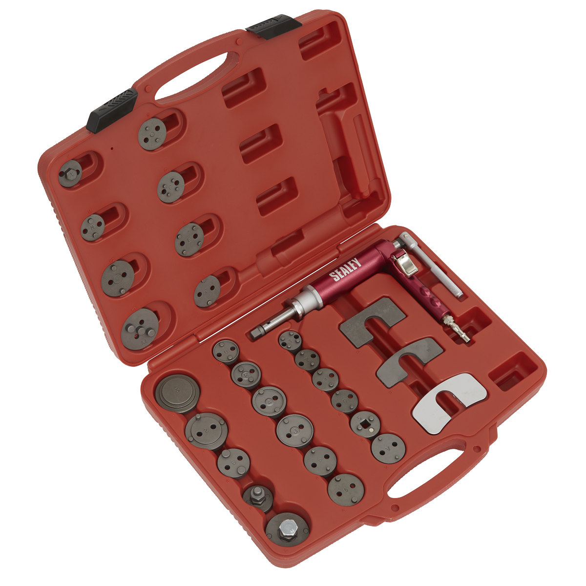 Sealey VS0286 29pc Air Operated Brake Wind-Back Tool Kit