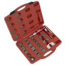 Sealey VS0286 29pc Air Operated Brake Wind-Back Tool Kit