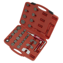 Sealey VS0286 29pc Air Operated Brake Wind-Back Tool Kit