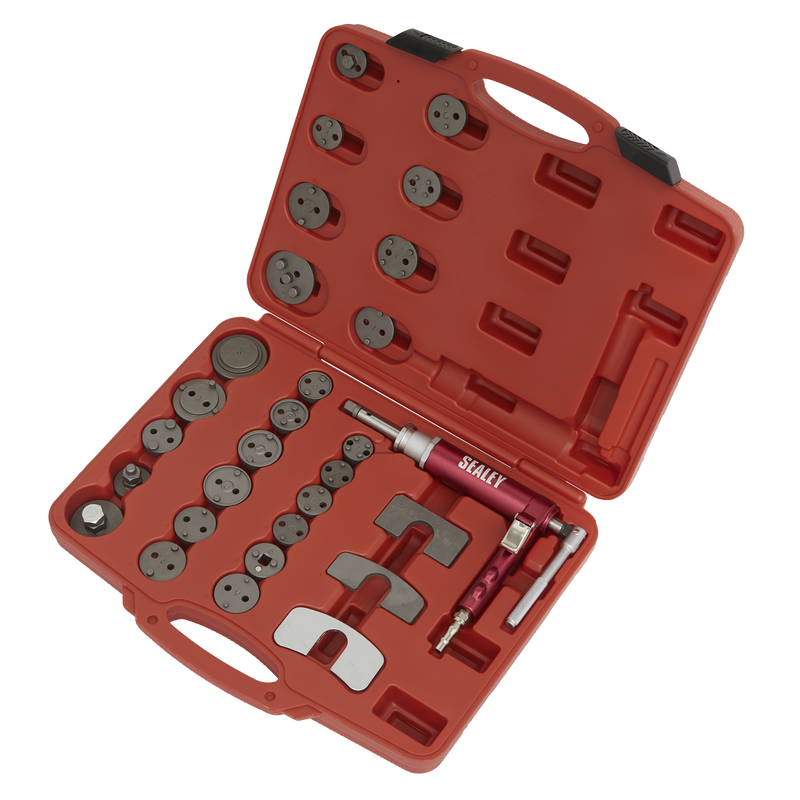 Sealey VS0286 29pc Air Operated Brake Wind-Back Tool Kit