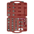 Sealey VS0286 29pc Air Operated Brake Wind-Back Tool Kit