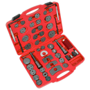 Sealey VS0287 50pc Brake Piston Wind-Back Tool Kit