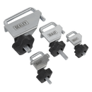 Sealey VS0301 4pc Brake & Fuel Hose Pinch Tool Set