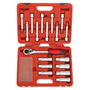Sealey VS0331 18pc Shock Absorber Strut Nut Kit