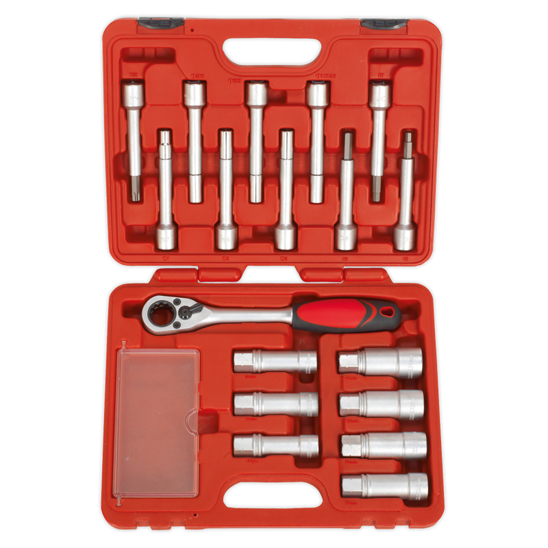 Sealey VS0331 18pc Shock Absorber Strut Nut Kit