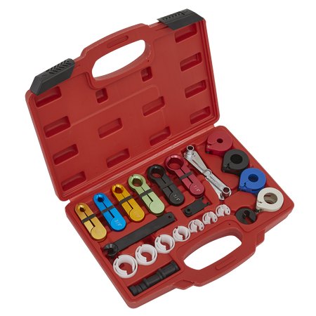 Sealey VS0457 21pc Fuel & Air Conditioning Disconnection Tool Kit