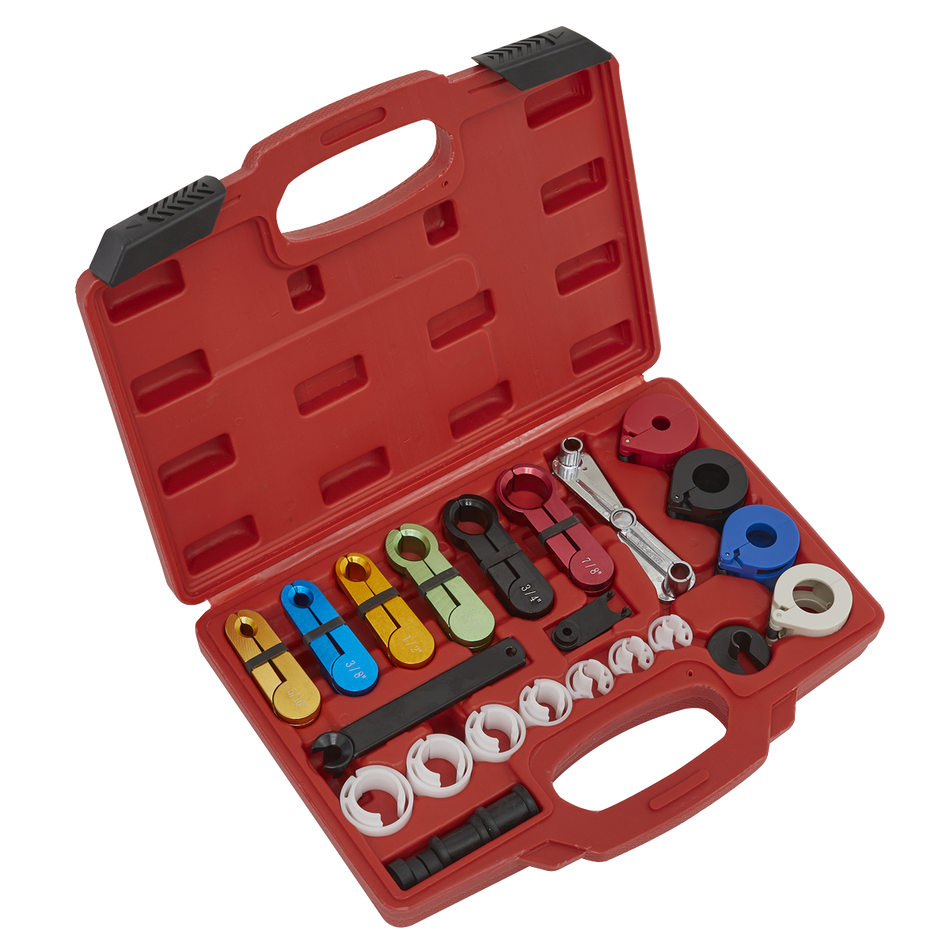 Sealey VS0457 21pc Fuel & Air Conditioning Disconnection Tool Kit