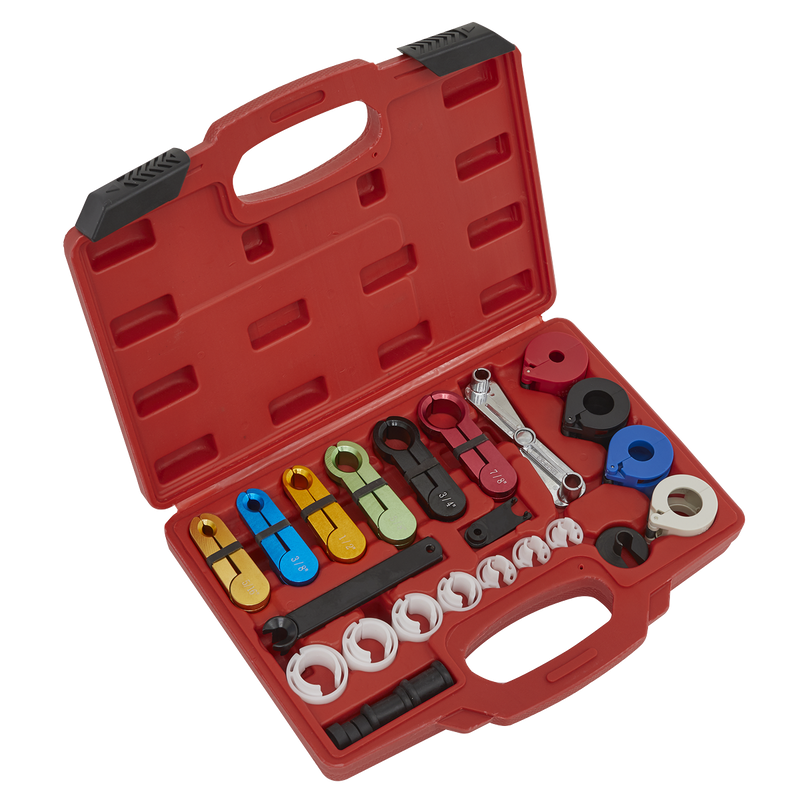 Sealey VS0457 21pc Fuel & Air Conditioning Disconnection Tool Kit